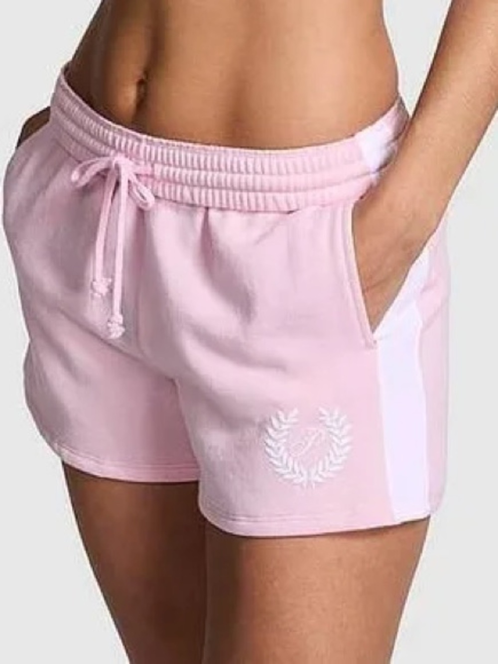 S Victoria’s Secret PINK high rise ivy fleece sweat shorts